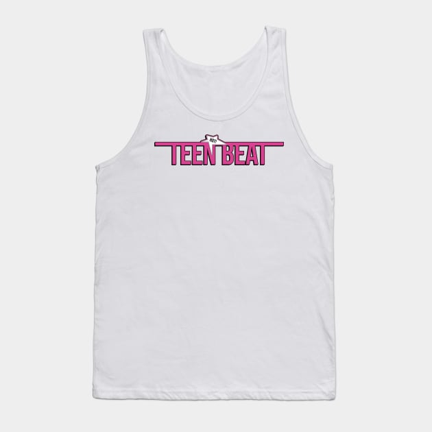 TEEN BEAT 90s Teen Idol Magazine Fan Art Tank Top by darklordpug